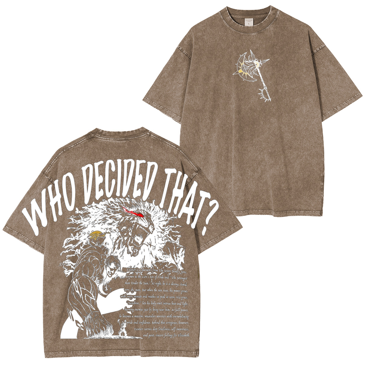 My Hero Academia Vintage washed T-shirt/Crewneck/Hoodie