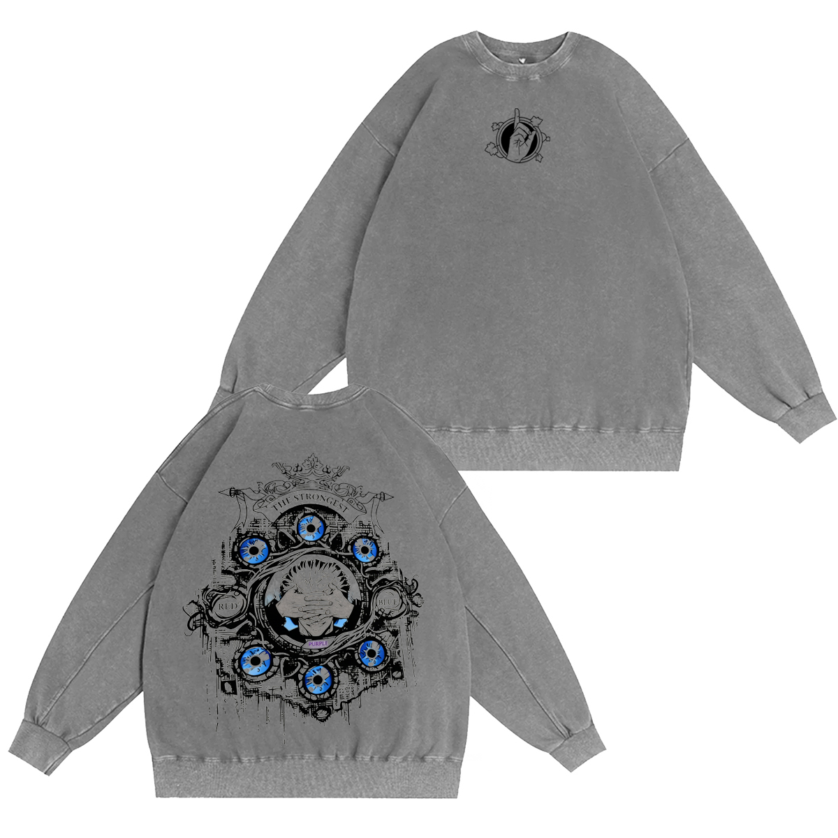 Jujutsu Kaisen :Gojo Satoru Vintage washed T-shirt/Crewneck/Hoodie