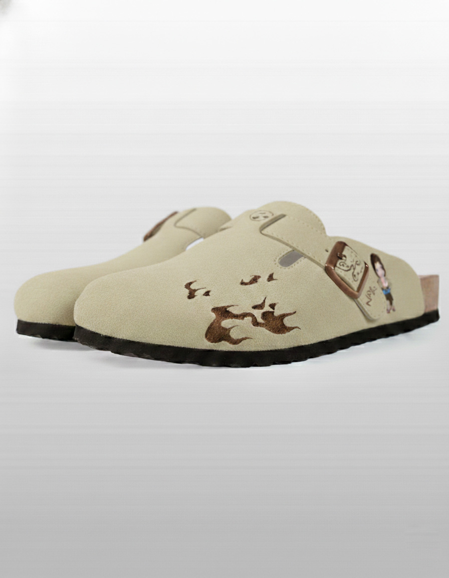 NARUTO Anime Unisex Boston Soft Footbed Suede Leather