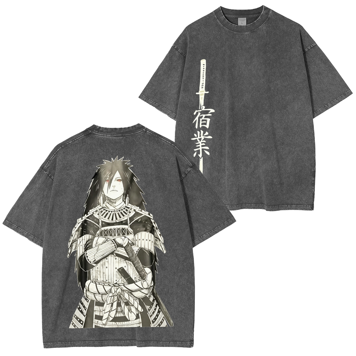 Naruto:Madara Uchiha Vintage Tee