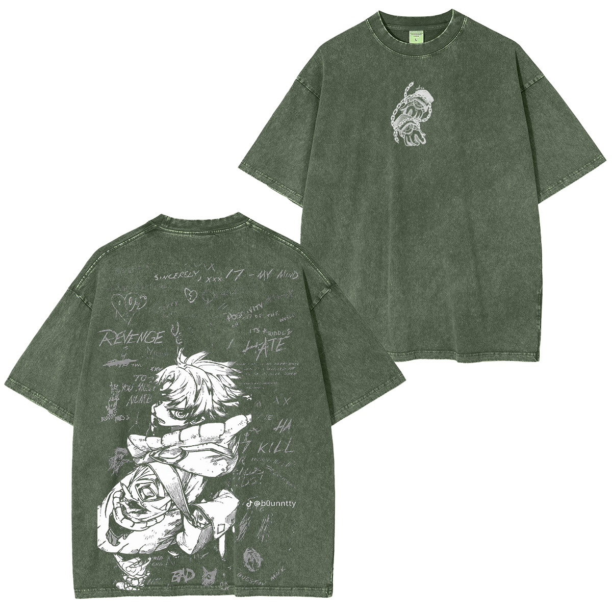 Gachiakuta : Rudo Surebrec Vintage washed T-shirt/Crewneck/Hoodie