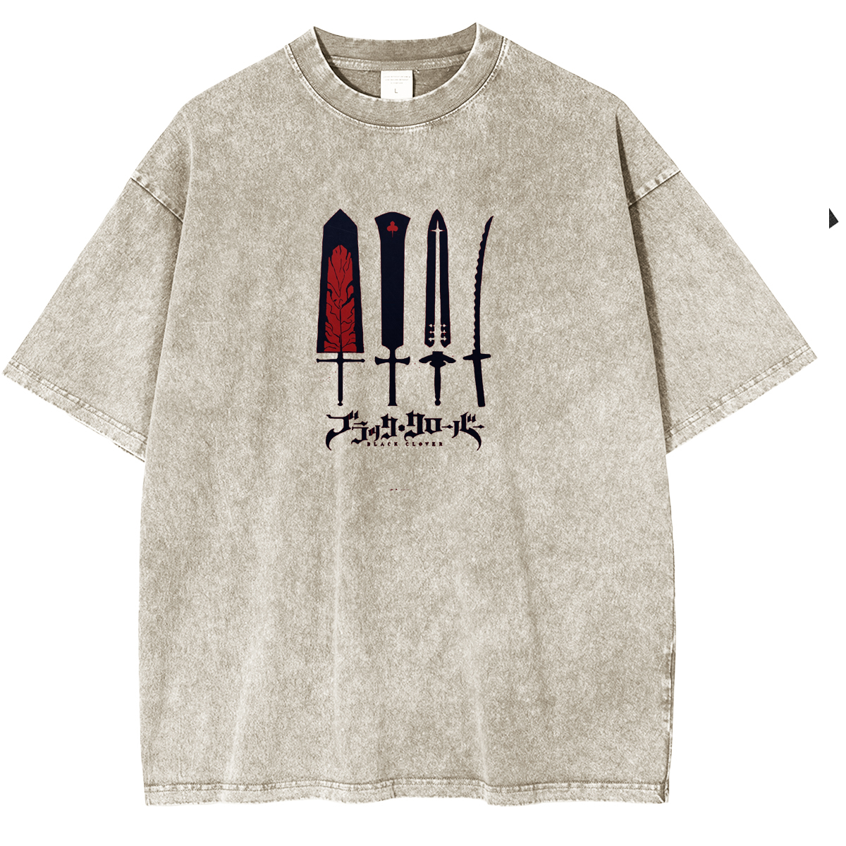 Black Clover Asta Black Clover T-shirt