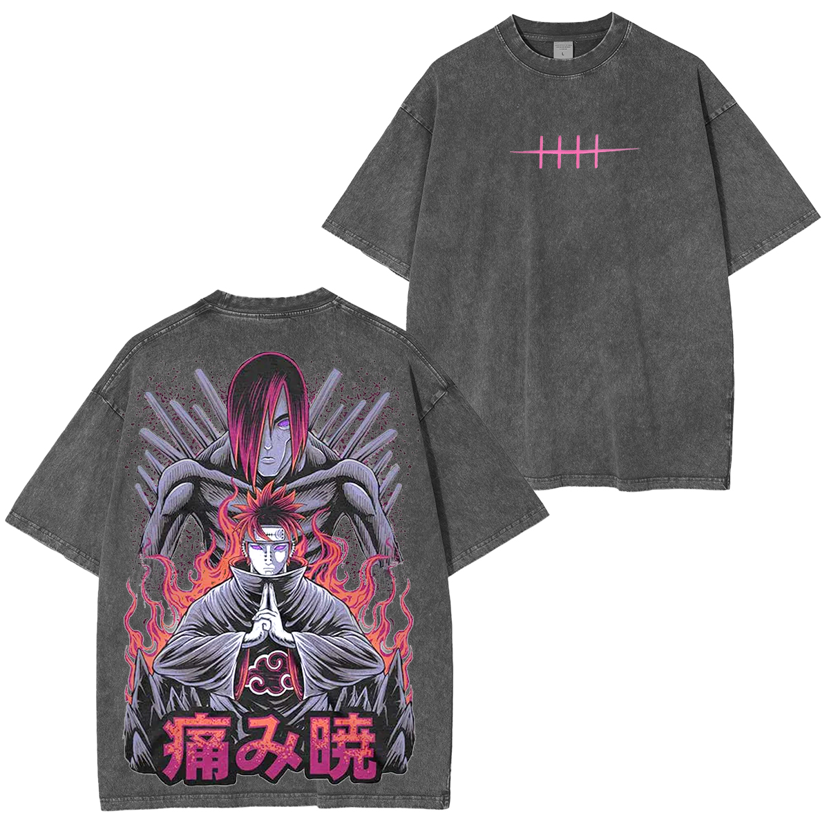 Feel The Pain Retro Anime Naruto Shippuden Shirt