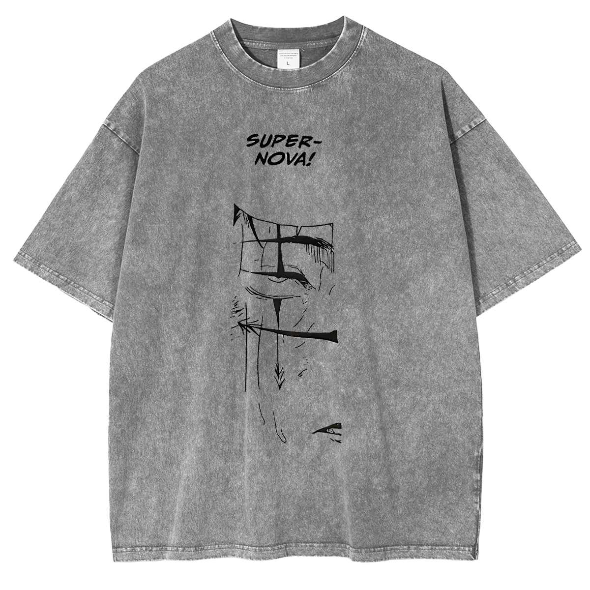 JujutsuKaisen Choso - JJK CursedWomb Anime Printed Vintage Washed Tee Unisex