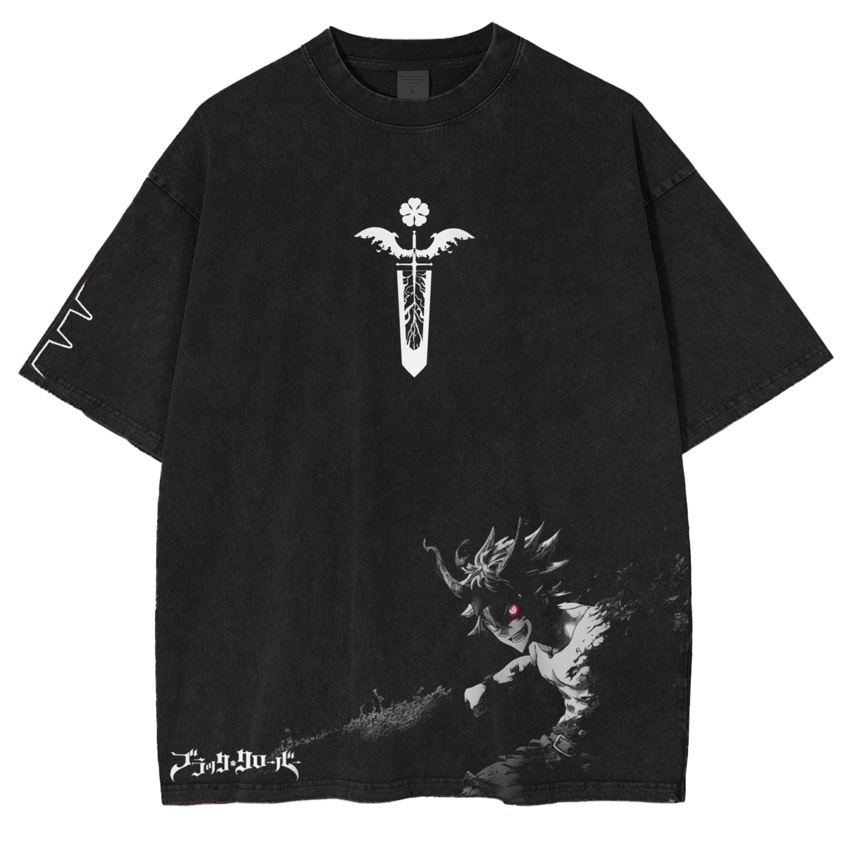 Black Clover: Asta Vintage washed T-shirt