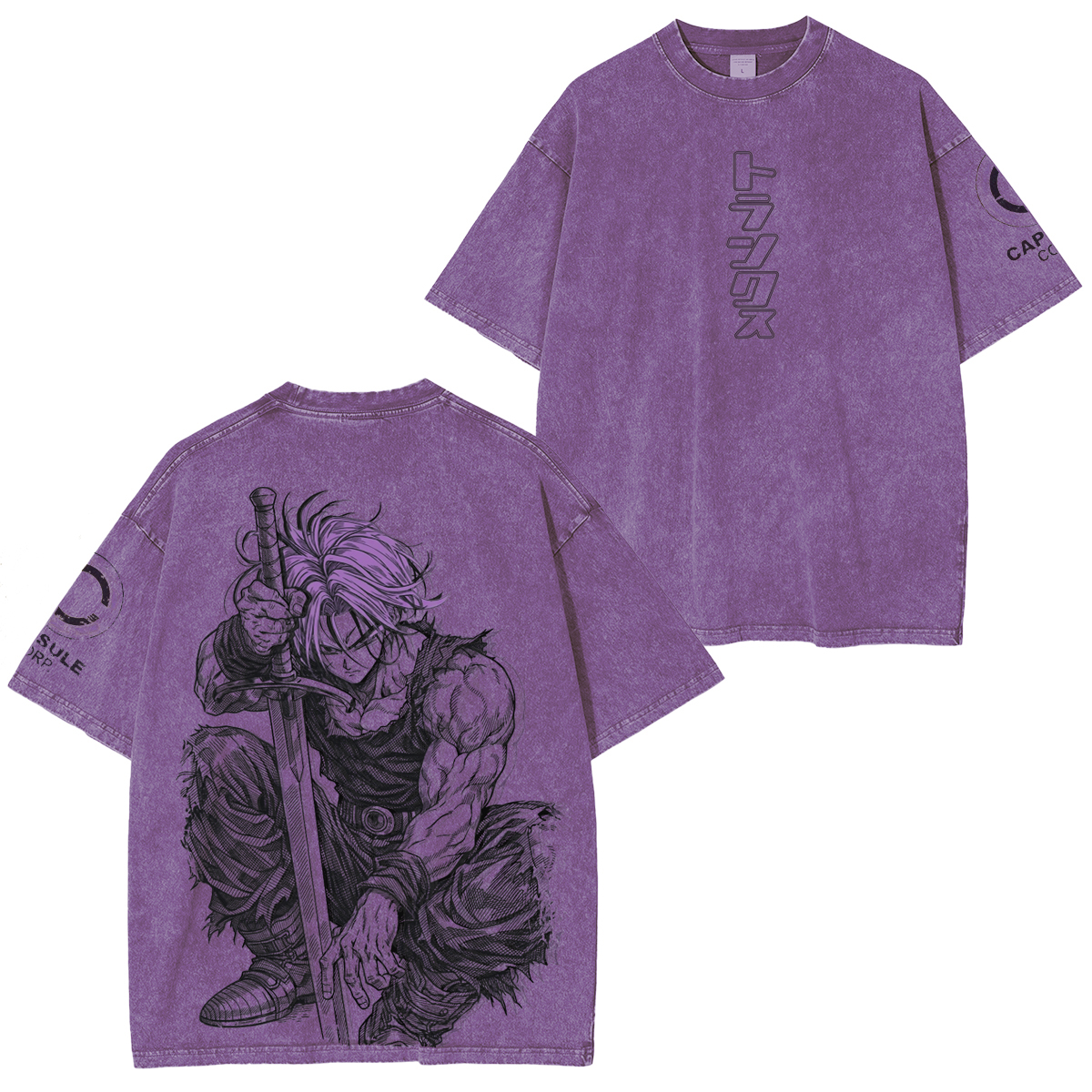 Akaza,Demon Slayer Vintage Tee
