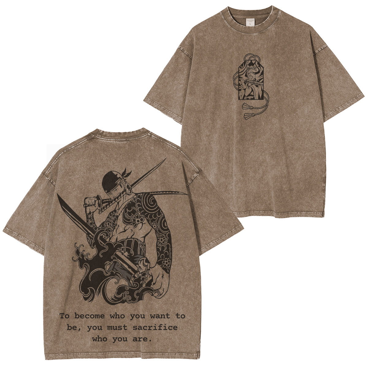 One Piece Roronoa Zoro Vintage Tee