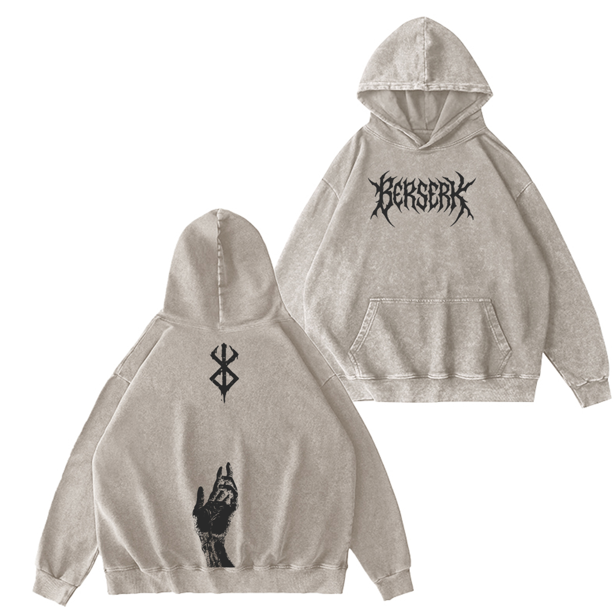 Berserk:Crimson BehelitVintage washed T-shirt/Crewneck/Hoodie