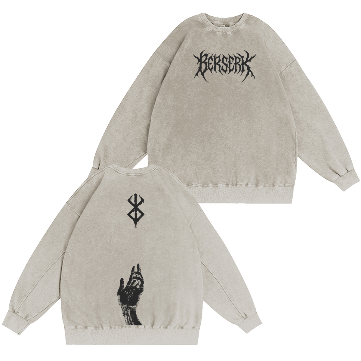 Berserk:Crimson BehelitVintage washed T-shirt/Crewneck/Hoodie