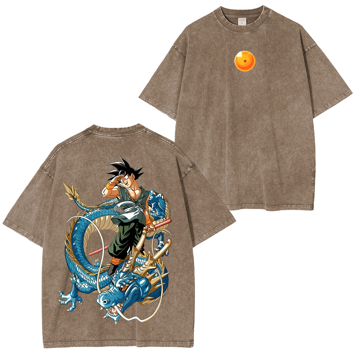 Goku Dragon Ball Super Vintage Washed T-shirt/Crewneck/Hoodie