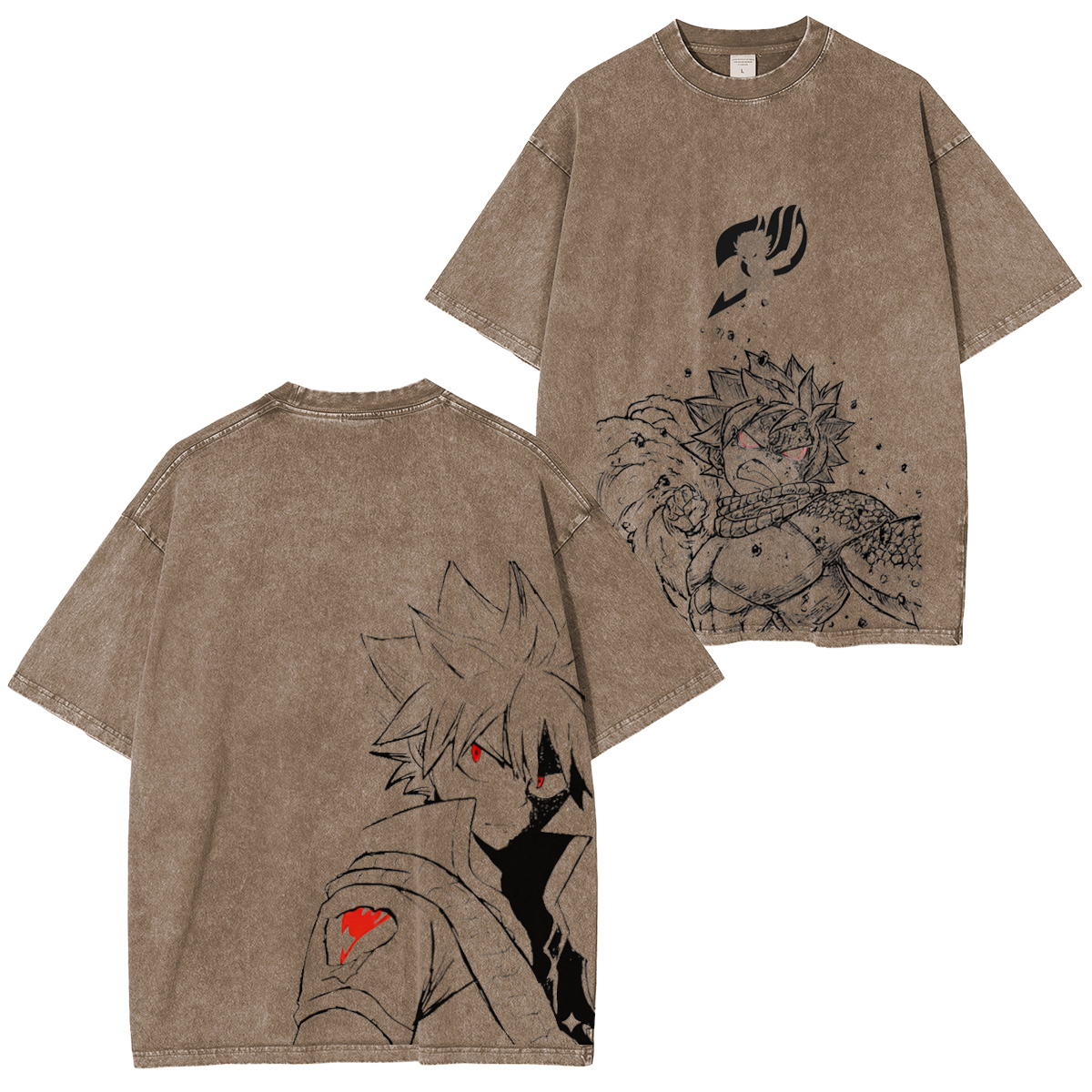 Fairy Tail :Naz Dragneel Vintage washed T-shirt/Crewneck/Hoodie