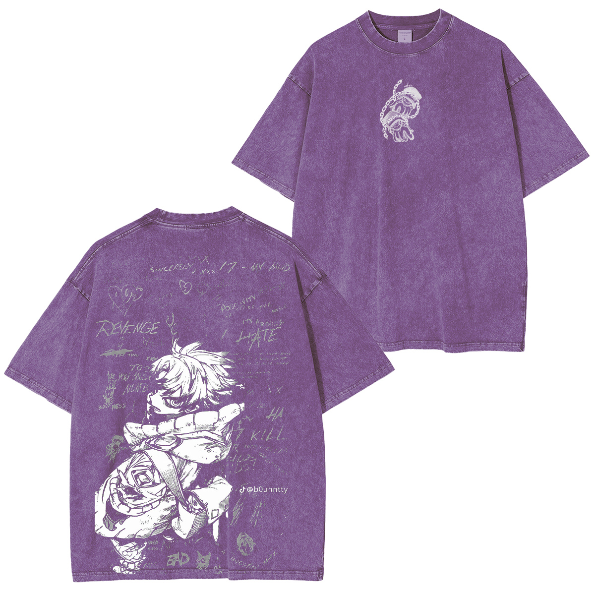 Gachiakuta : Rudo Surebrec Vintage washed T-shirt/Crewneck/Hoodie