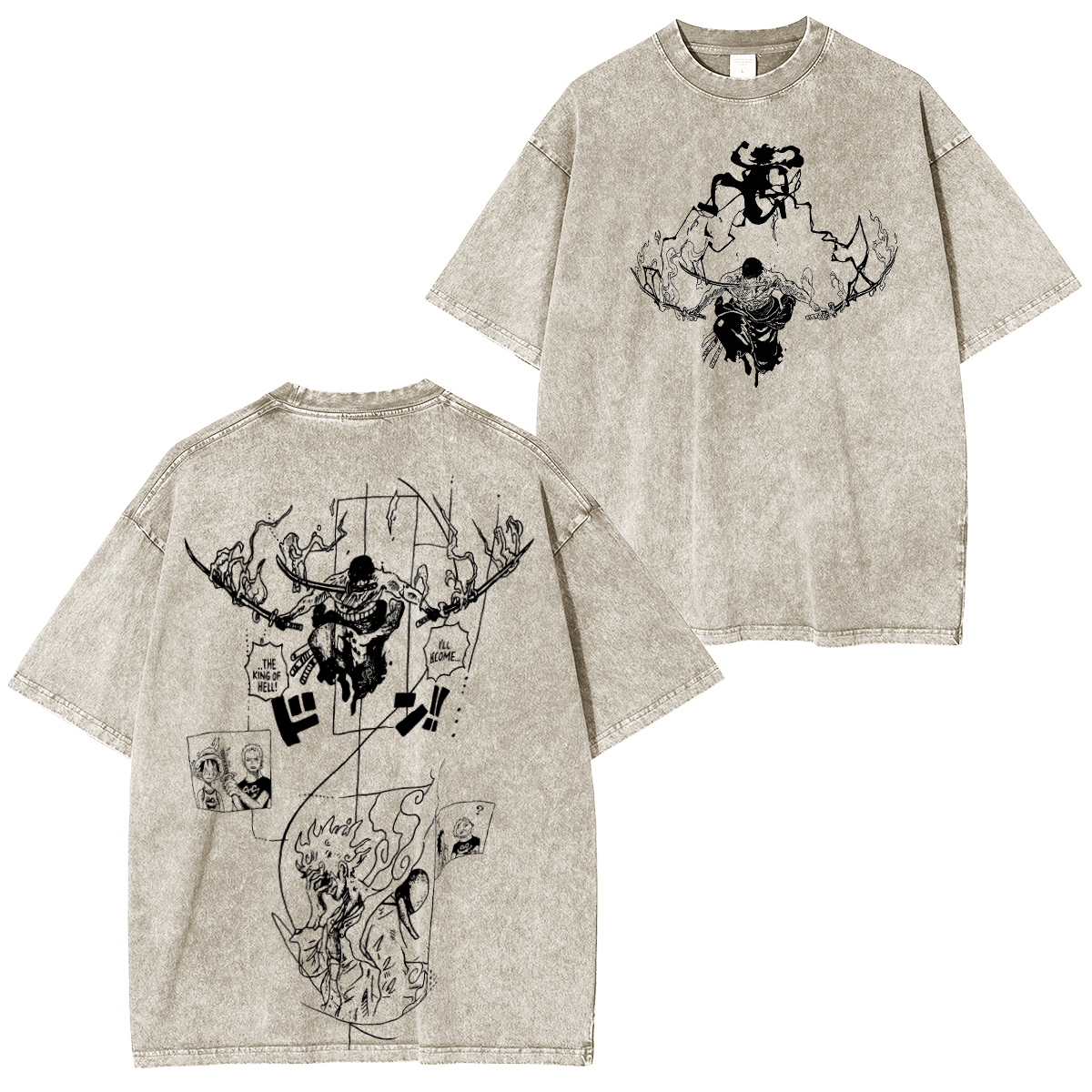 One Piece Roronoa Zoro Vintage Tee