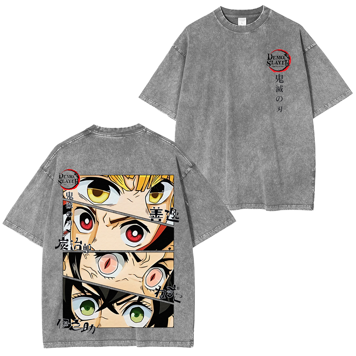 Demon Slayer Vintage washed T-shirt/Crewneck/Hoodie
