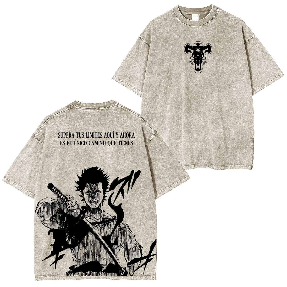 Black Clover : Yami Sukehiro Vintage washed T-shirt/Crewneck/Hoodie