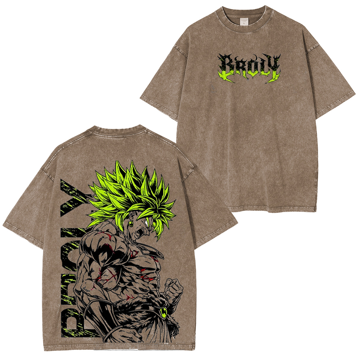 Dragon Ball Z Broly Vintage Washed T-shirt/Crewneck/Hoodie