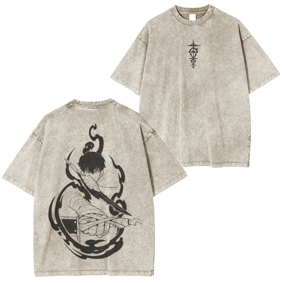 Solo leveling Vintage washed T-shirt/Crewneck/Hoodie