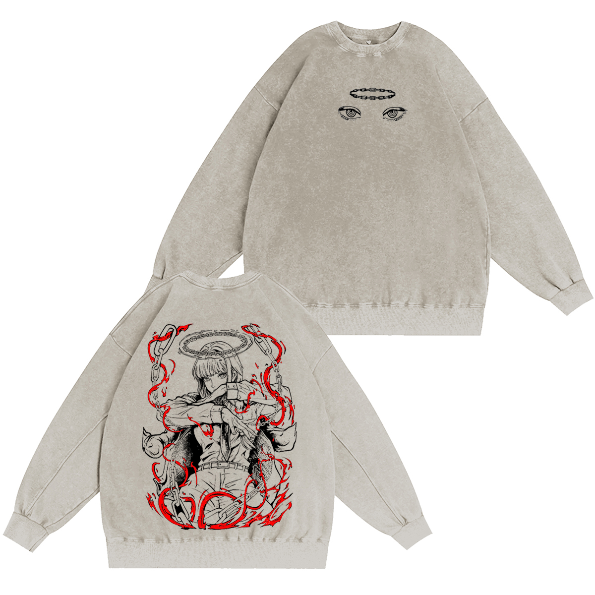 Chainsaw Man : Makima Vintage washed T-shirt/Crewneck/Hoodie