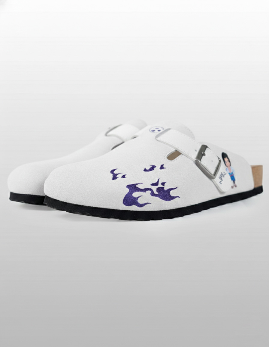 NARUTO Anime Unisex Boston Soft Footbed Suede Leather