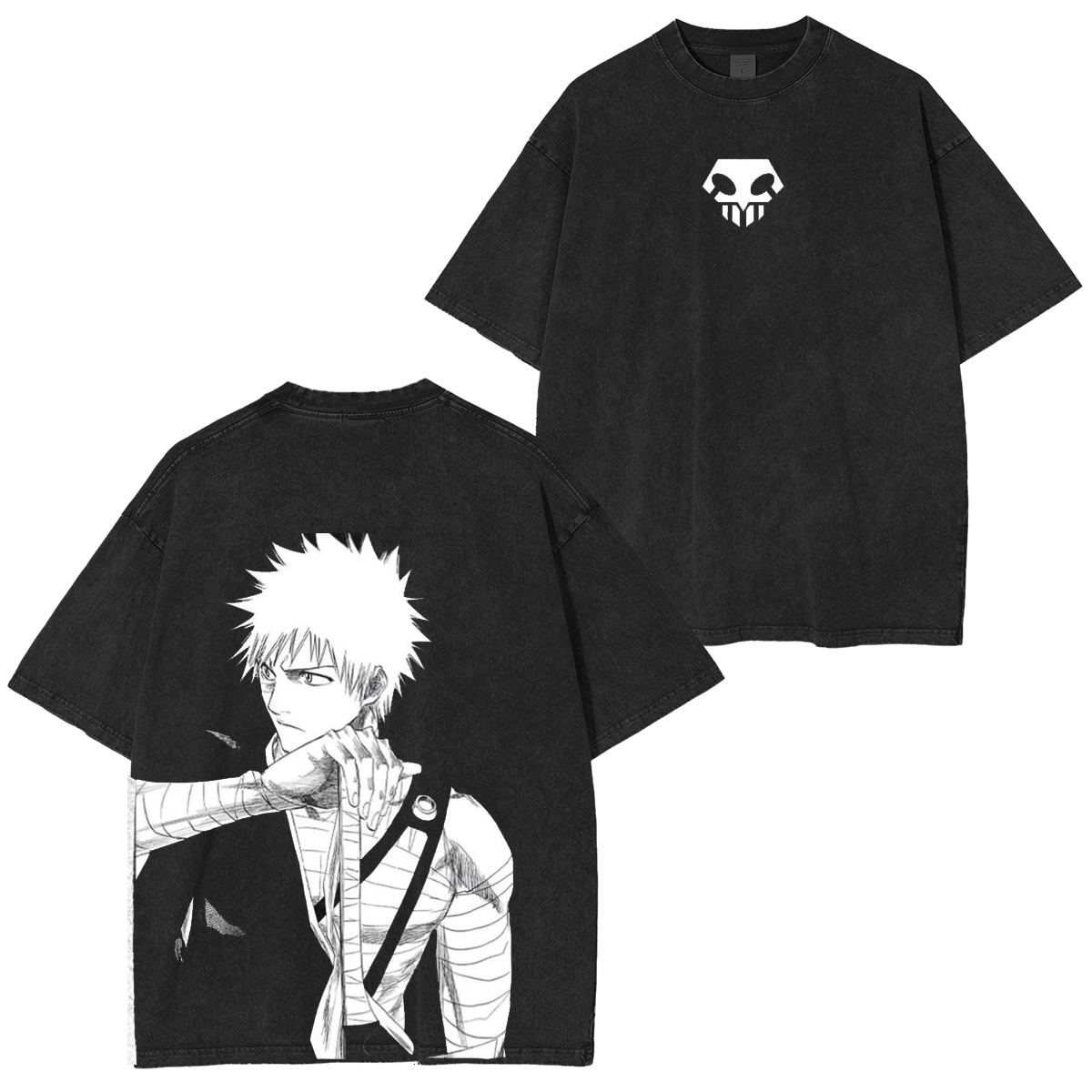 Bleach Unisex Washed T-shirt