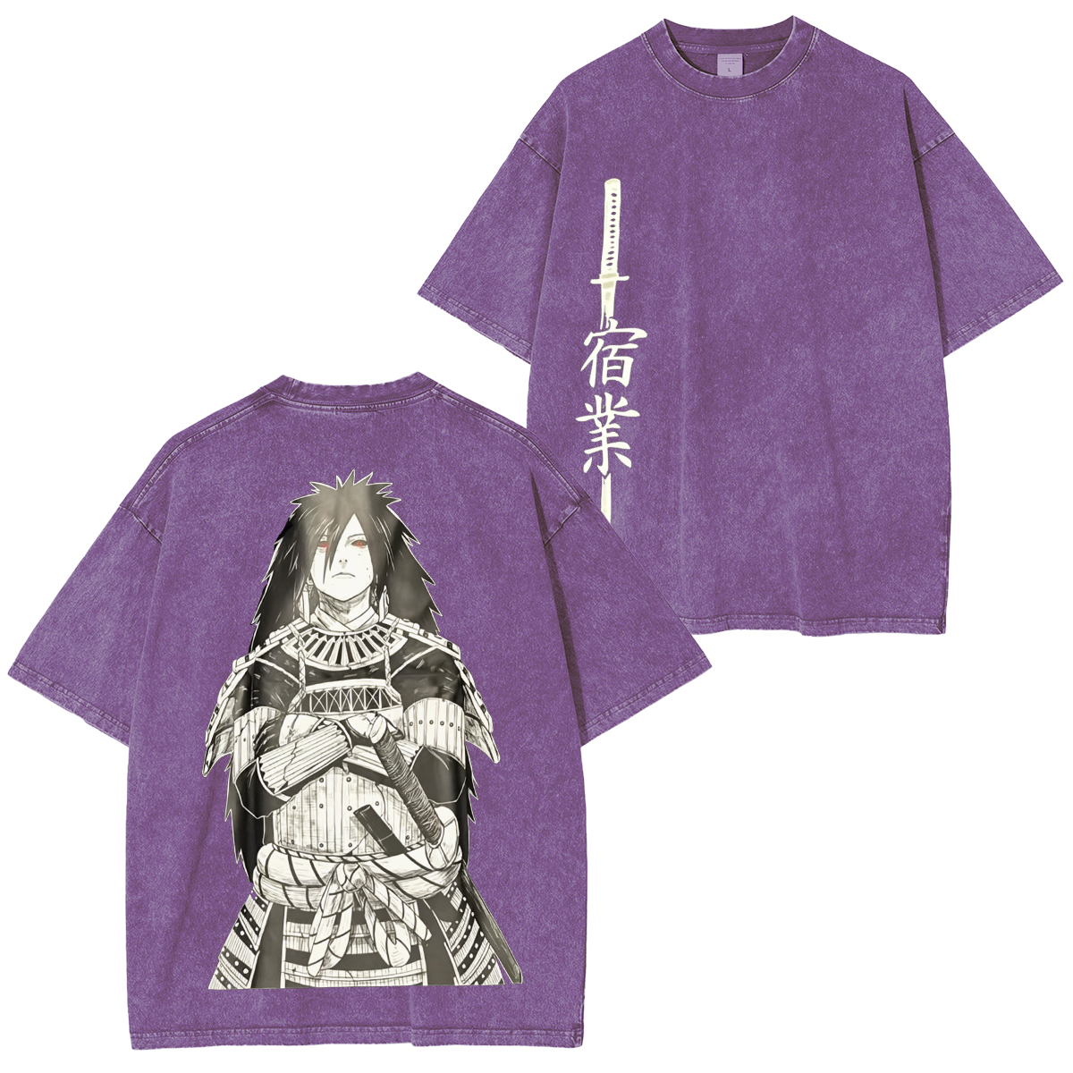 Naruto:Madara Uchiha Vintage Tee