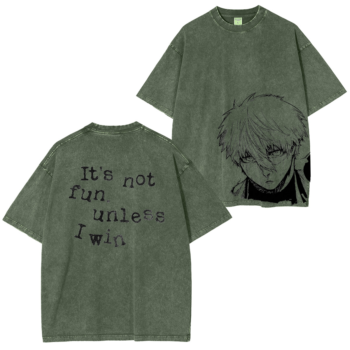 Blue Lock : Seishiro Nagi  Vintage washed T-shirt/Crewneck/Hoodie