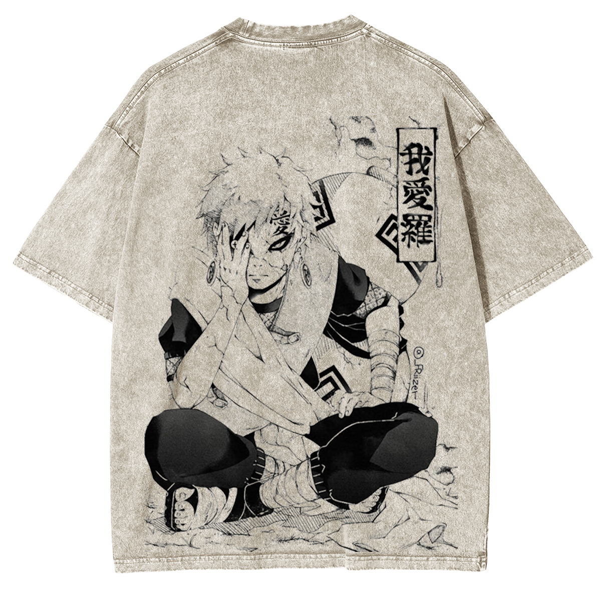 Naruto Unisex Fit Washed T-Shirt