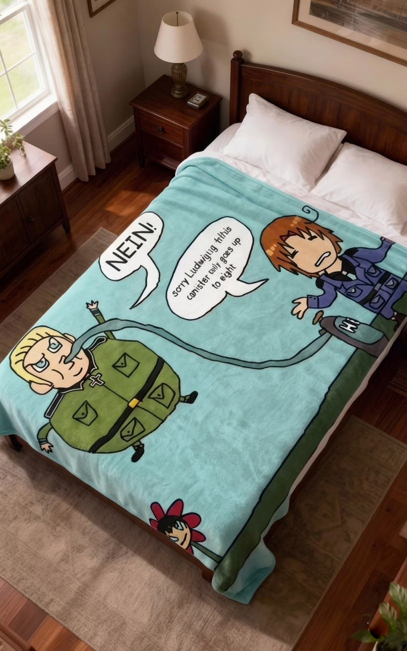 Hetalia Meme Blanket