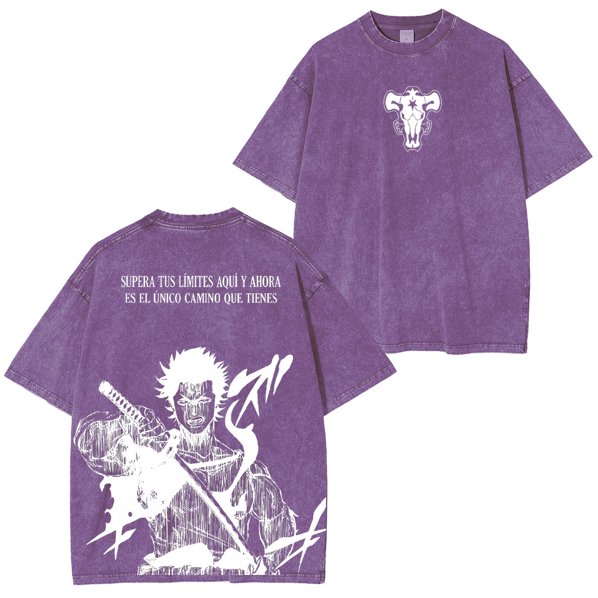 Black Clover : Yami Sukehiro Vintage washed T-shirt/Crewneck/Hoodie