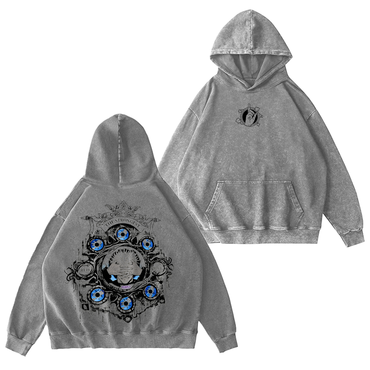 Jujutsu Kaisen :Gojo Satoru Vintage washed T-shirt/Crewneck/Hoodie