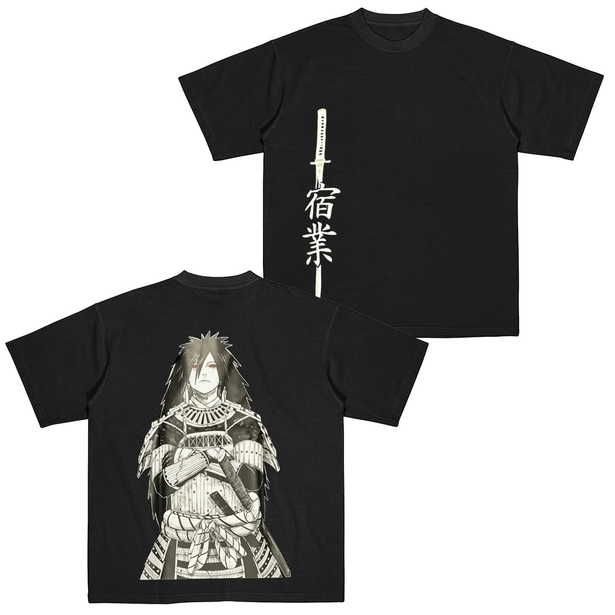 Naruto:Madara Uchiha Vintage Tee