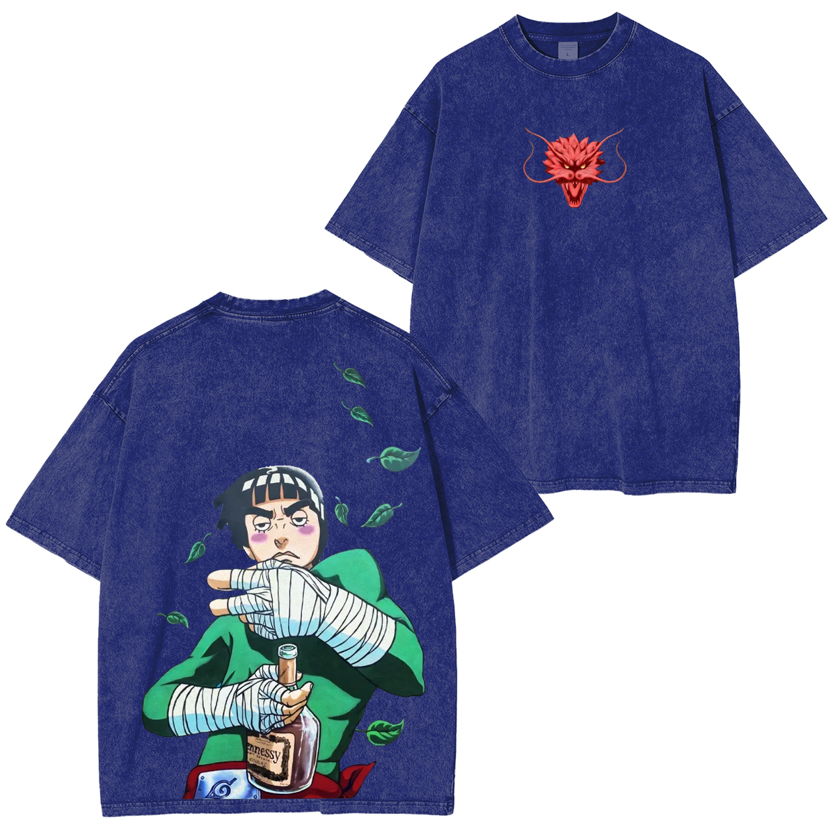 Might Guy - Naruto Anime Double T-Shirt