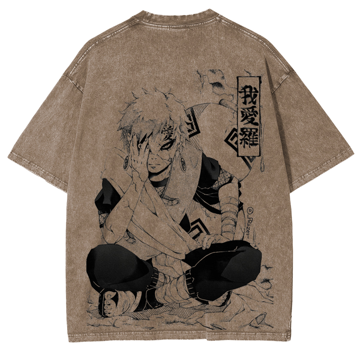 Naruto Unisex Fit Washed T-Shirt