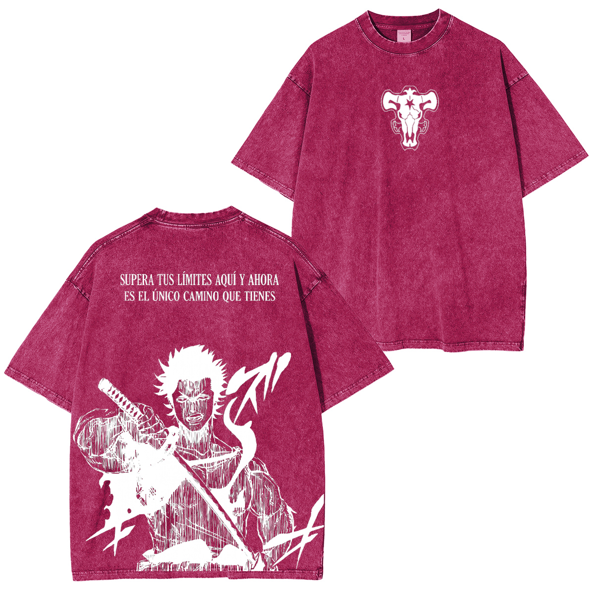 Black Clover : Yami Sukehiro Vintage washed T-shirt/Crewneck/Hoodie