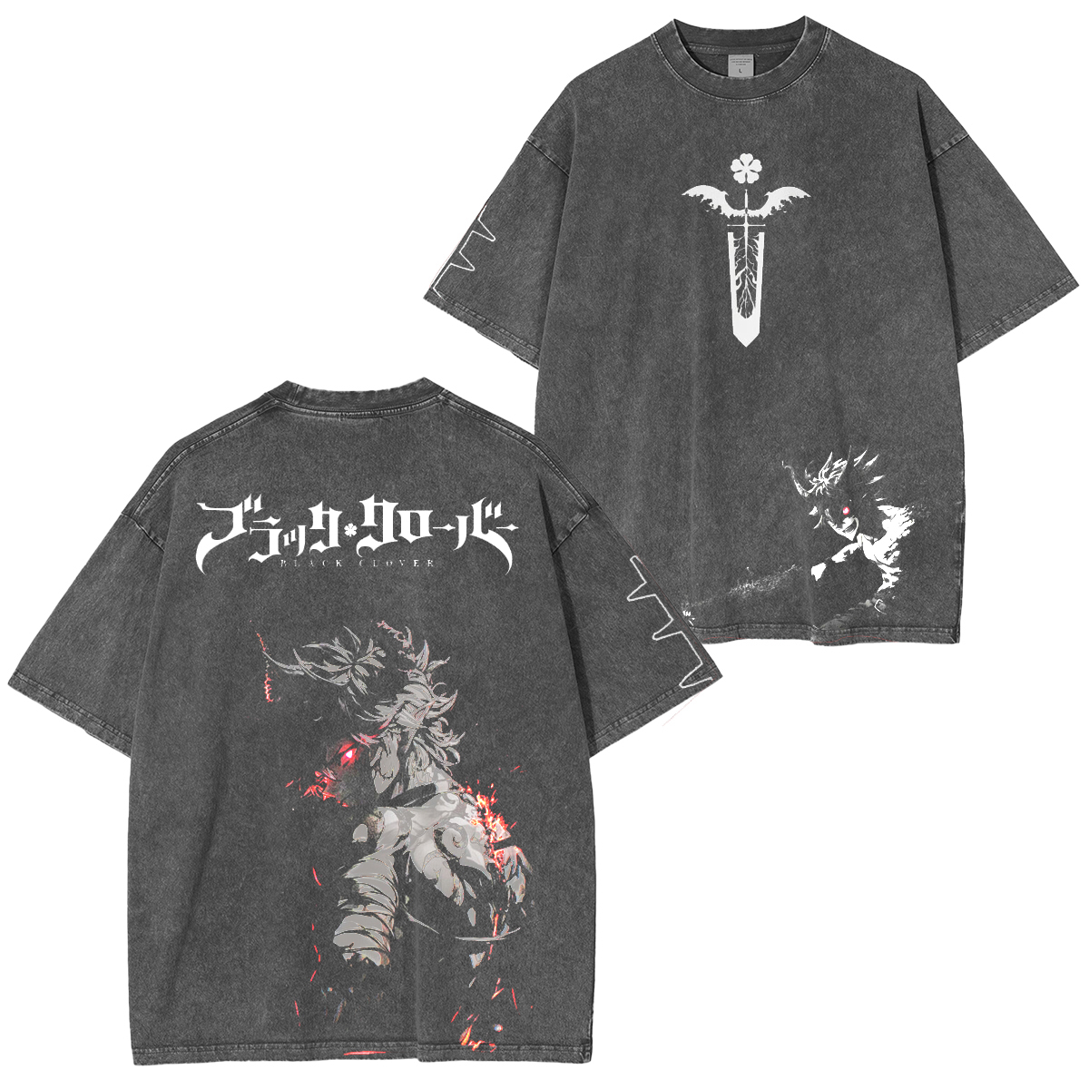 Black Clover: Asta Vintage washed T-shirt