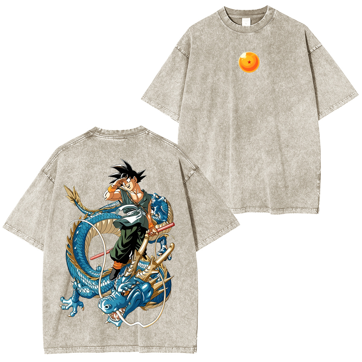 Goku Dragon Ball Super Vintage Washed T-shirt/Crewneck/Hoodie