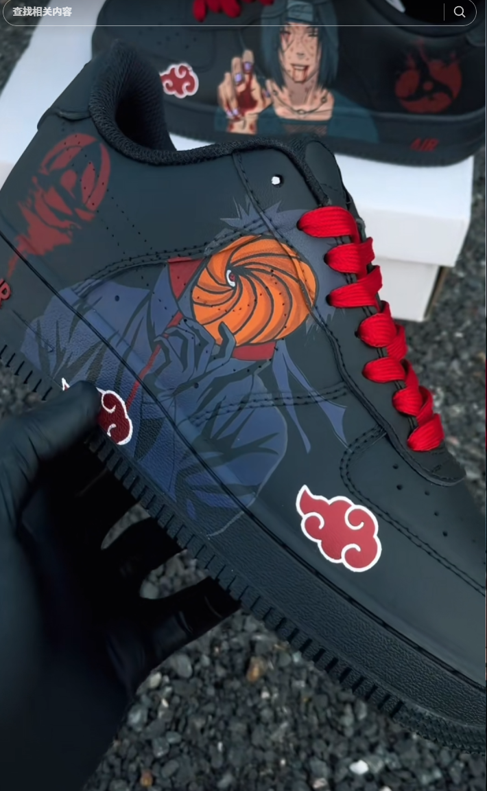Naruto Itachi and Obito 1 Anime Shoes!!