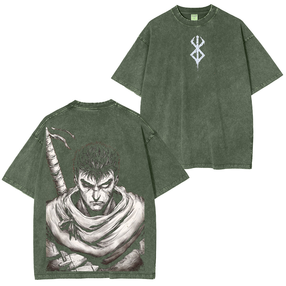 Guts Berserk Washed T-shirt/Crewneck/Hoodie