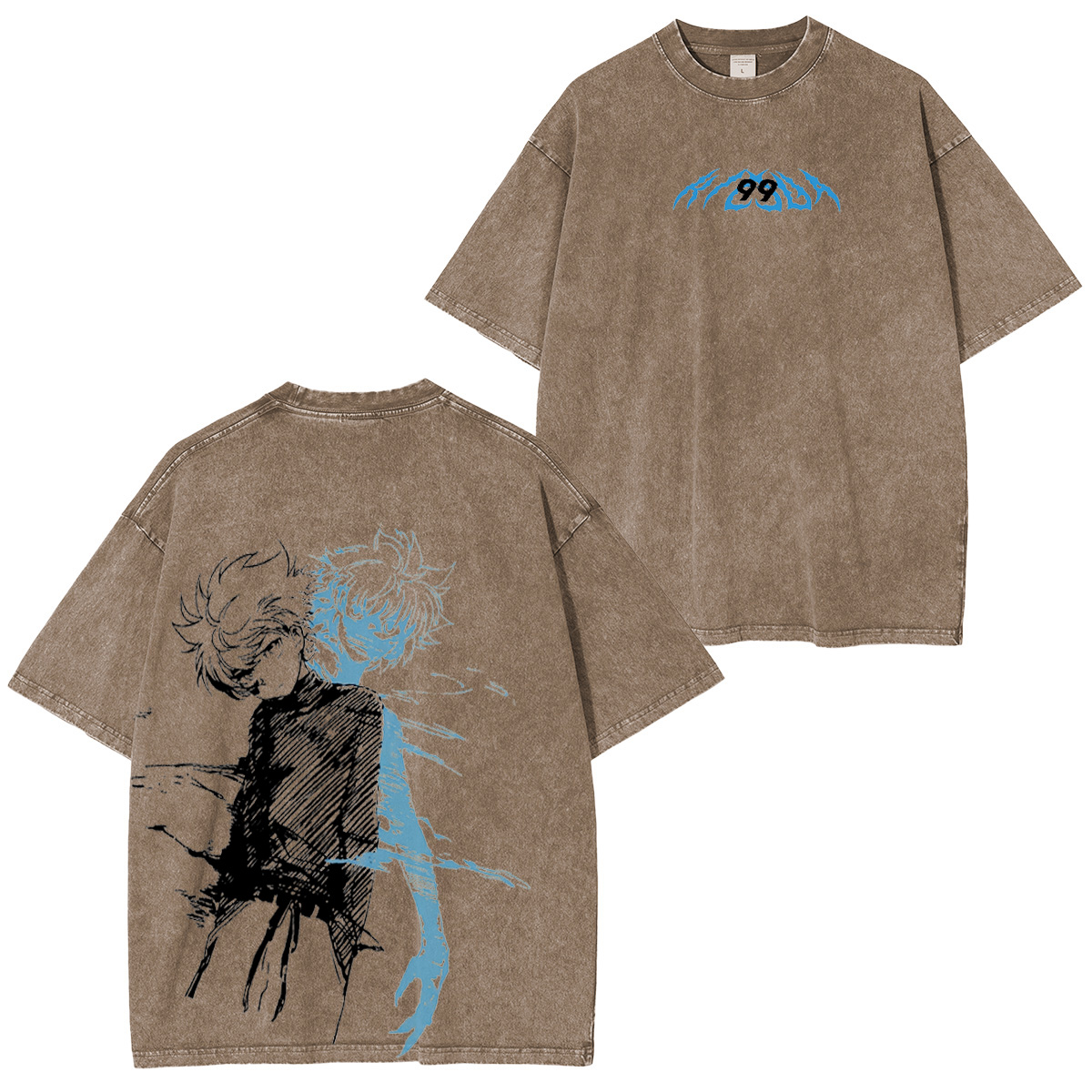 Hunter × Hunter:Killua Zoldyck. Vintage washed T-shirt/Crewneck/Hoodie
