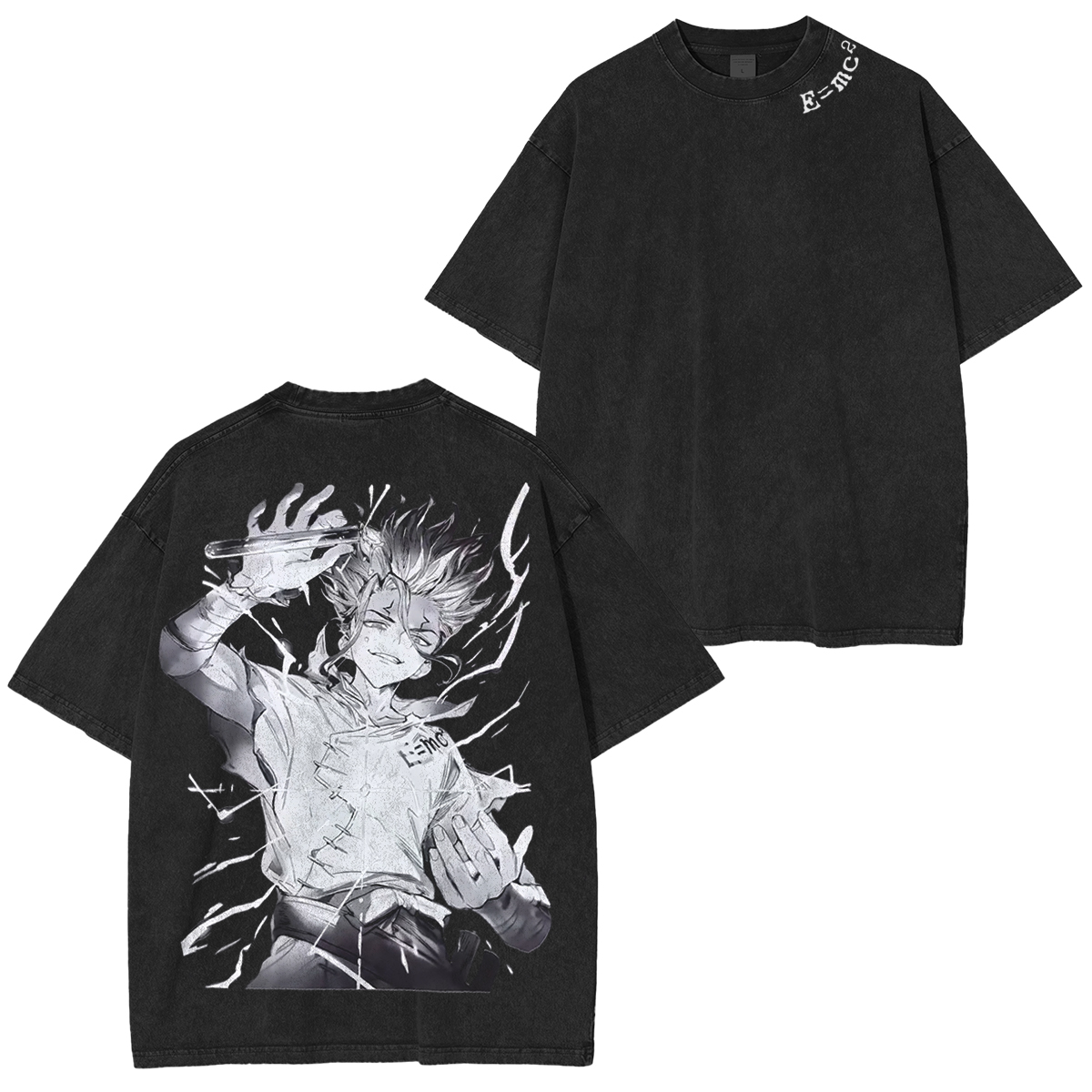 Senku Lshigami Vintage Washed Anime Tee