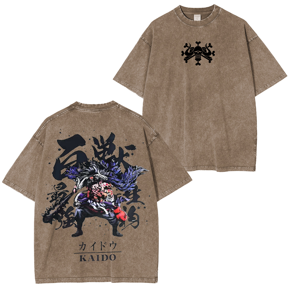 Kaido - One Piece Vintage washed T-shirt/Crewneck/Hoodie
