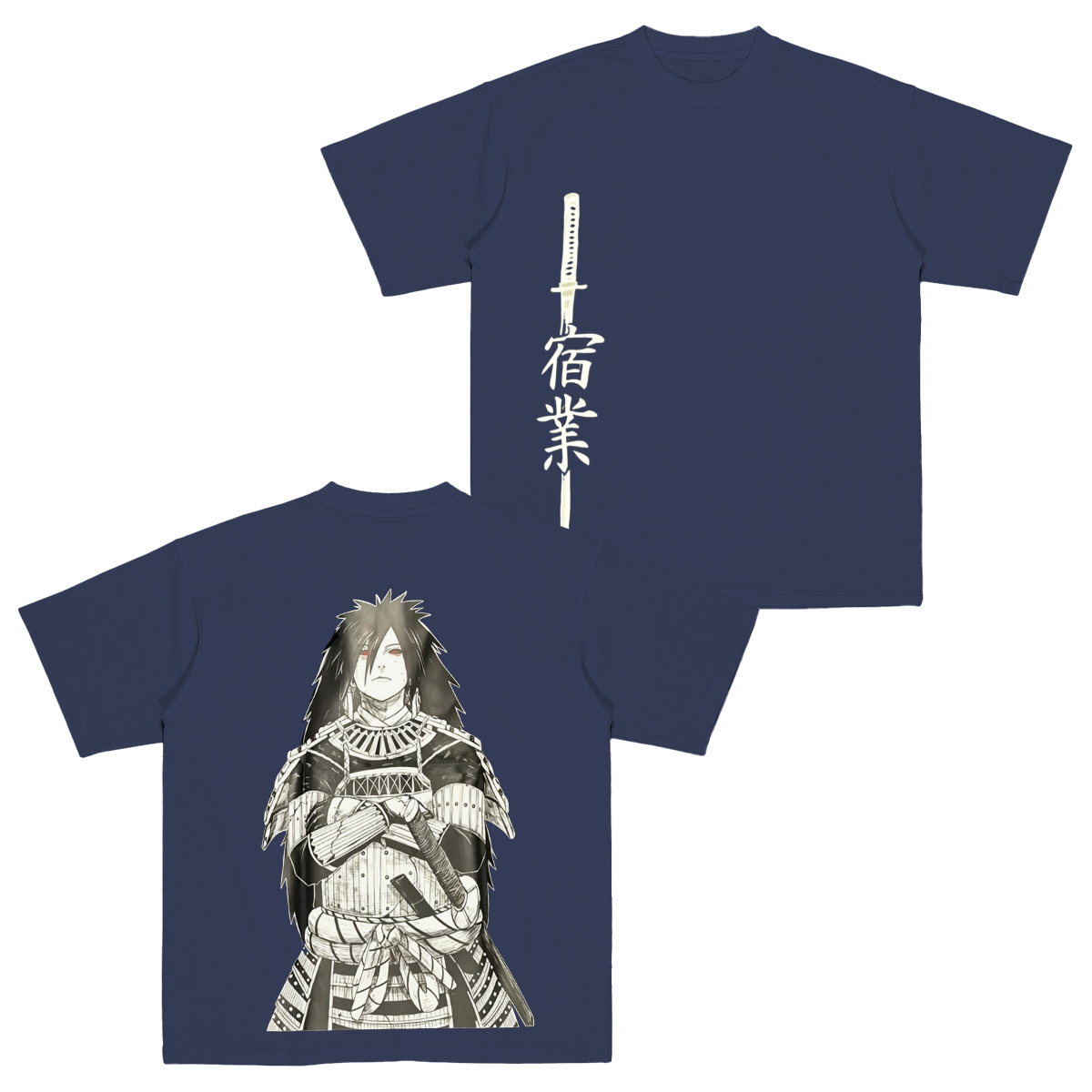 Naruto:Madara Uchiha Vintage Tee