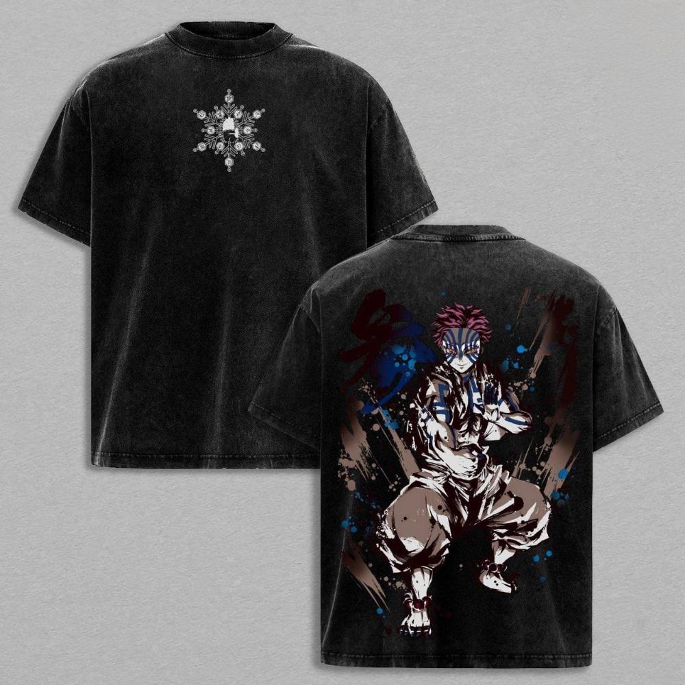 Akaza Demonslayer Vintage T-shirt/Crewneck/Hoodie