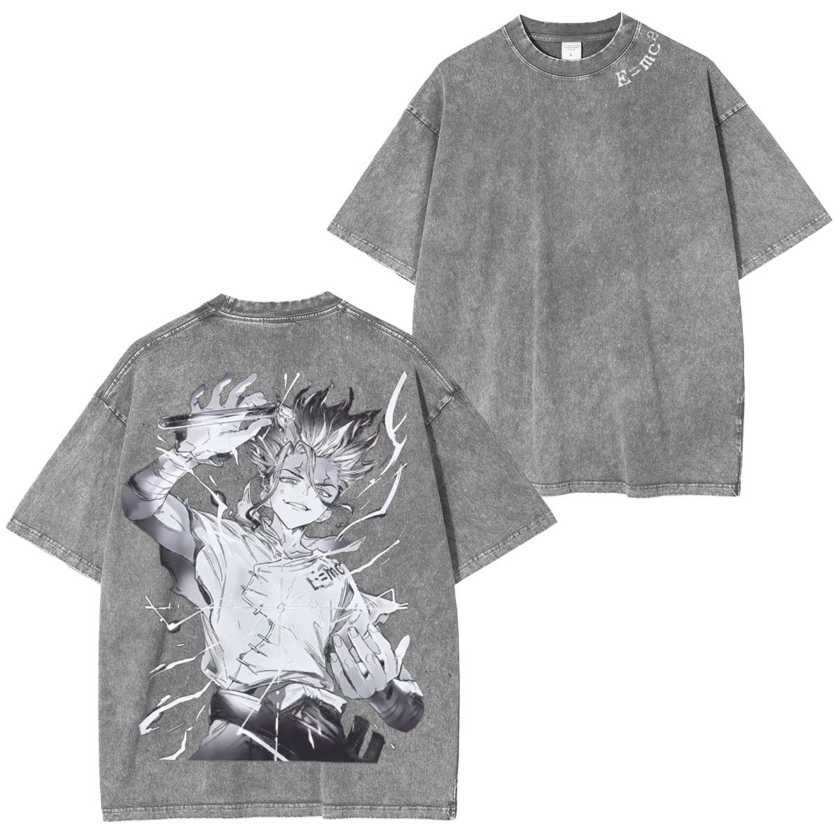 Senku Lshigami Vintage Washed Anime Tee