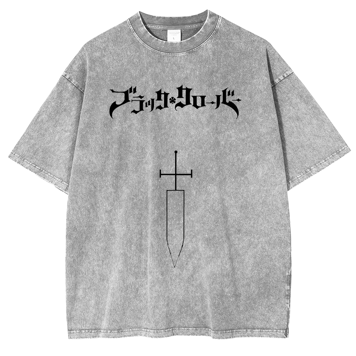 [Copy]Tsunade Senju - Naruto Anime Double Printed Vintage Washed Tee Unisex