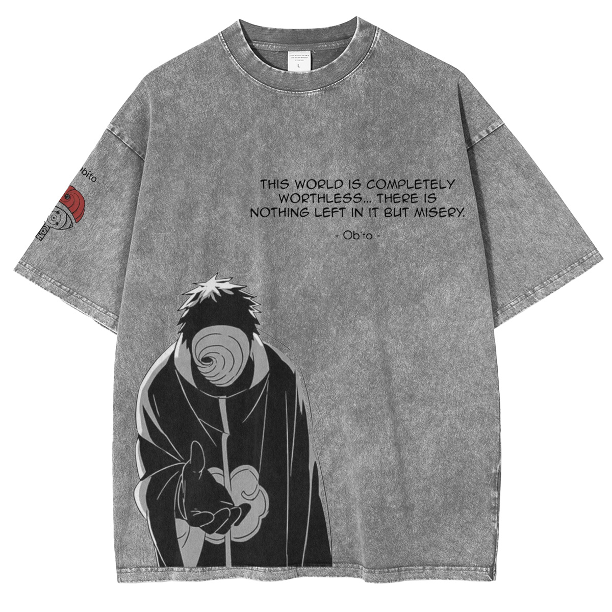 Naruto:Madara Uchiha Vintage Tee