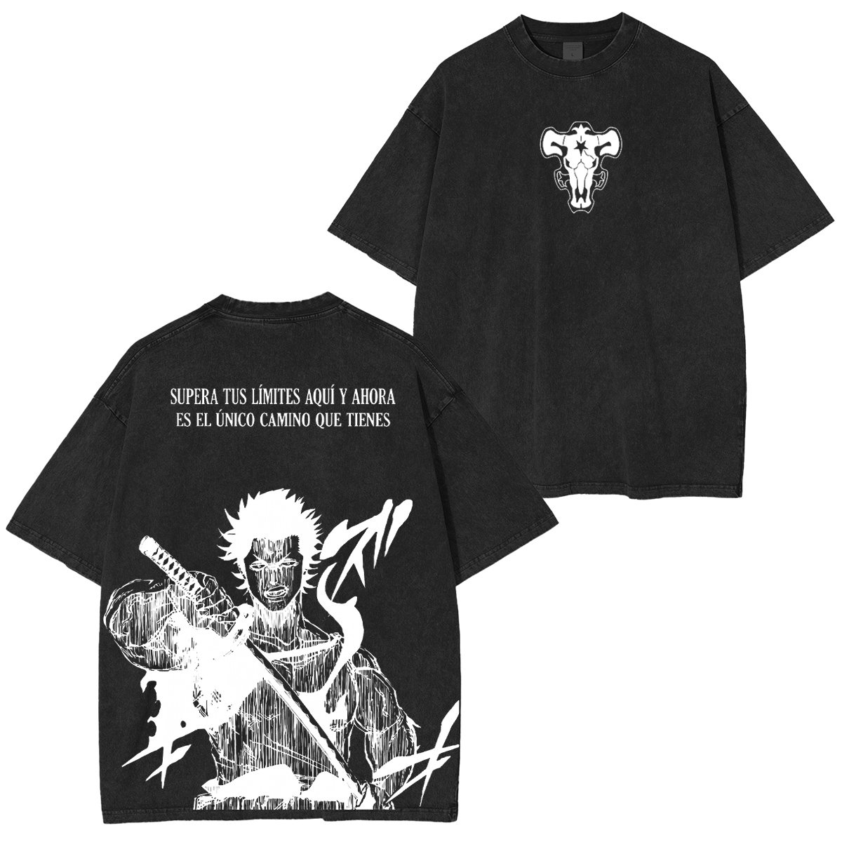 Black Clover : Yami Sukehiro Vintage washed T-shirt/Crewneck/Hoodie