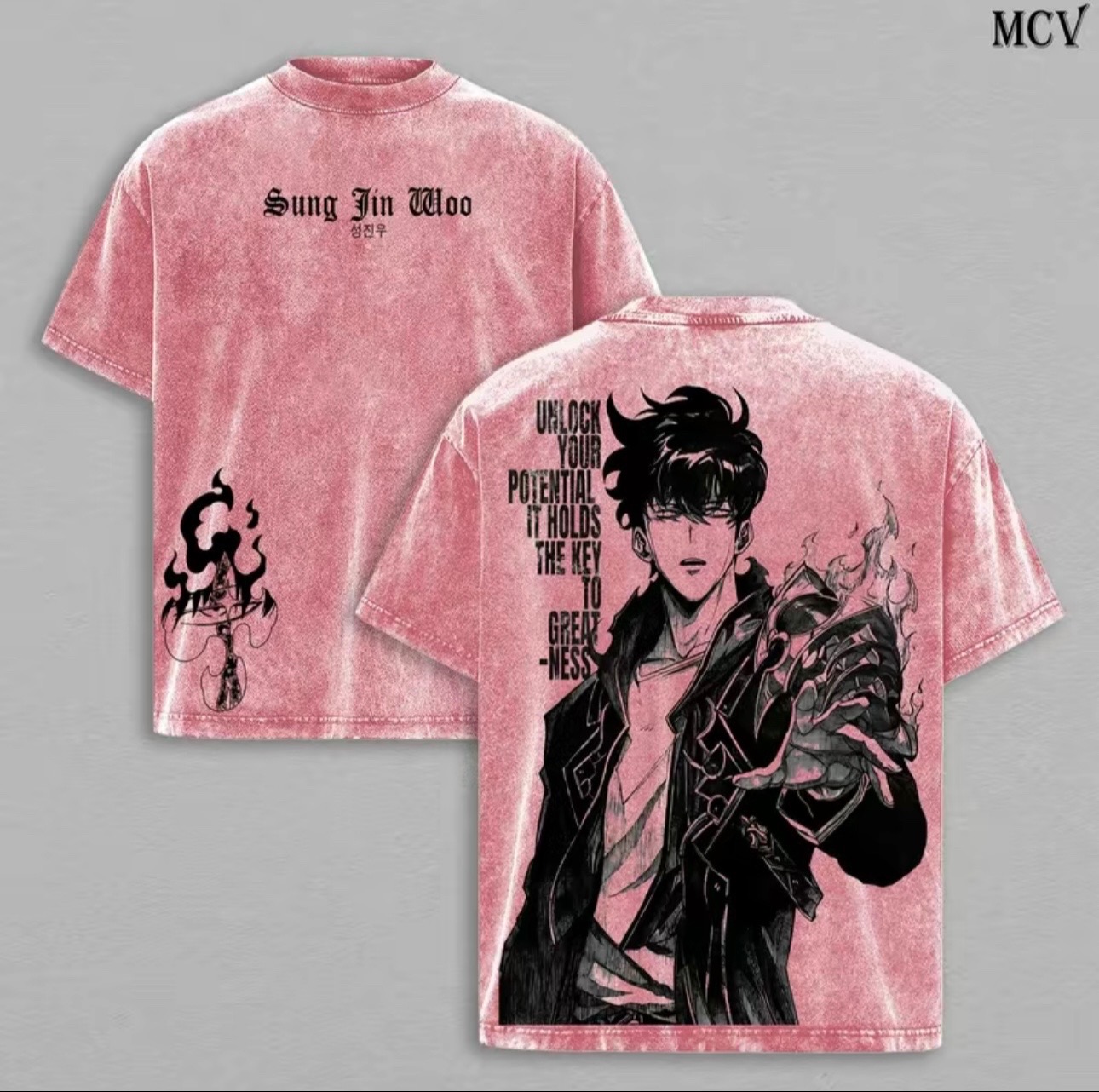 Vintage sung jin woo Washed T-shirt/Crewneck/Hoodie