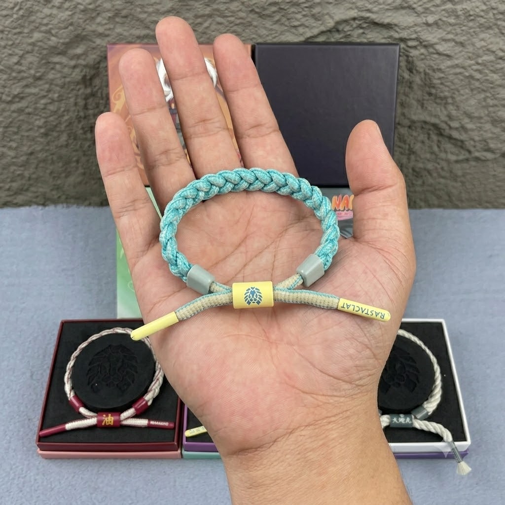 Kakashi/Sakura/Sasuke bracelet shoelace braided hand rope A bracelet suitable for gifts