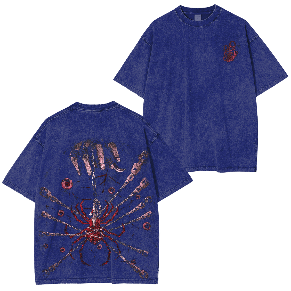 Hunter x Hunter Anime Oversized  Washed T-Shirt